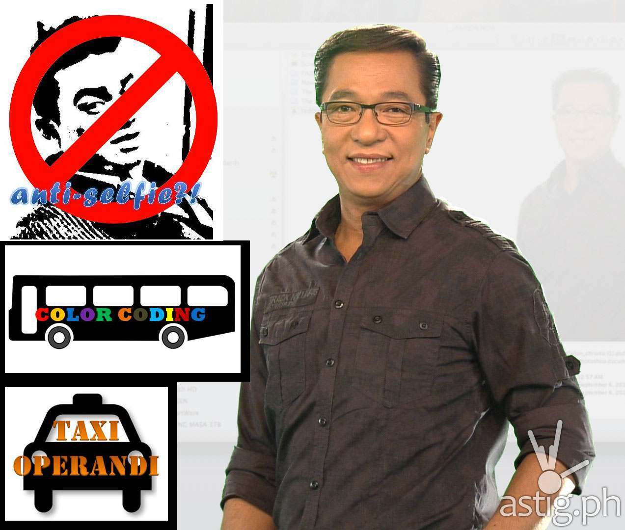 Ted Failon Ngayon MMDA bus color coding scheme anti selfie bill taxi operandi