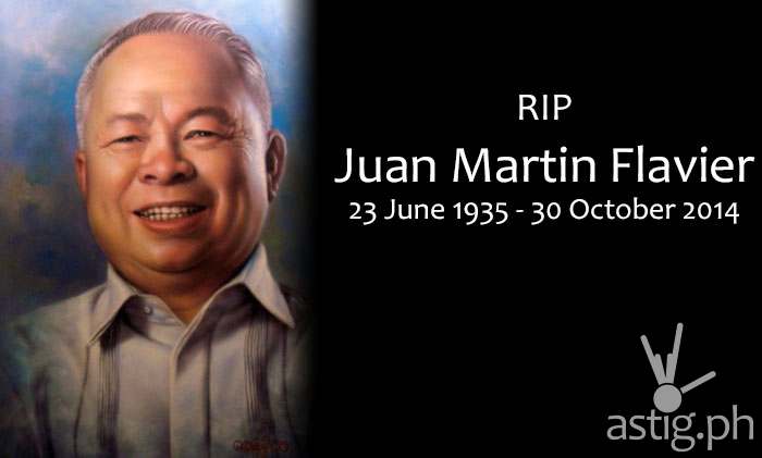 RIP Juan Flavier DOH Secretary and former Senator