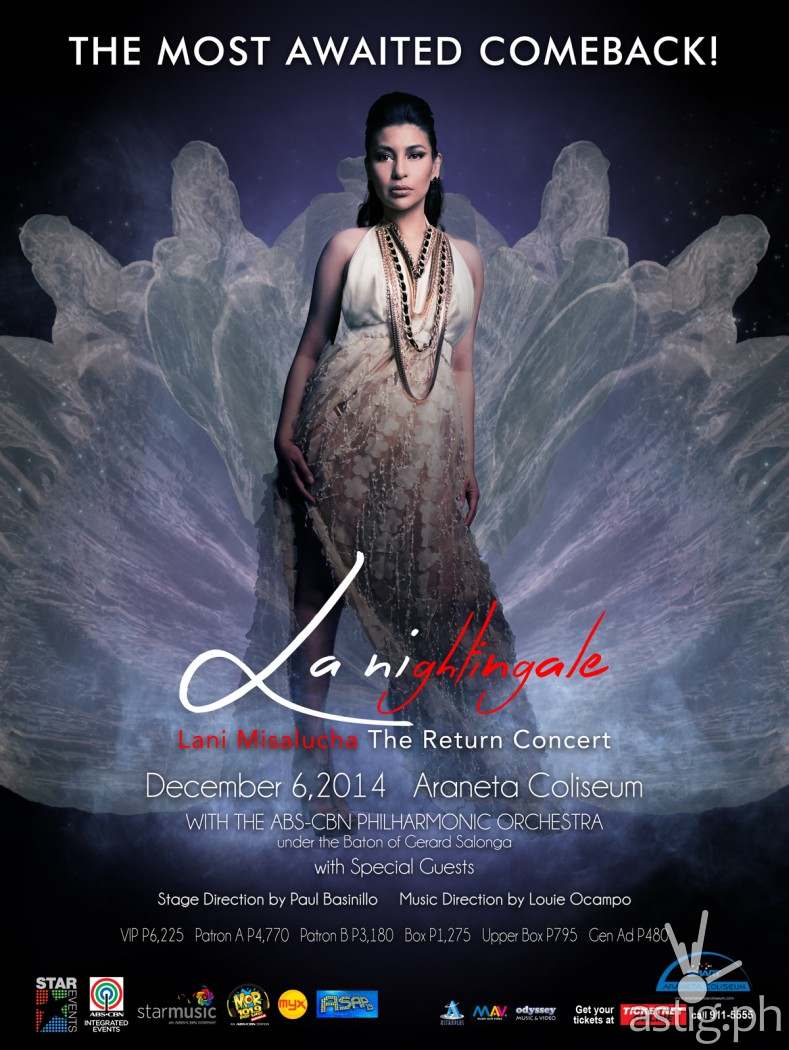 Lani Misalucha returns with "La Nightingale" concert ASTIG.PH