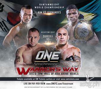 ONE Fighting Championship Warrior's Way SM Mall of Asia Arena