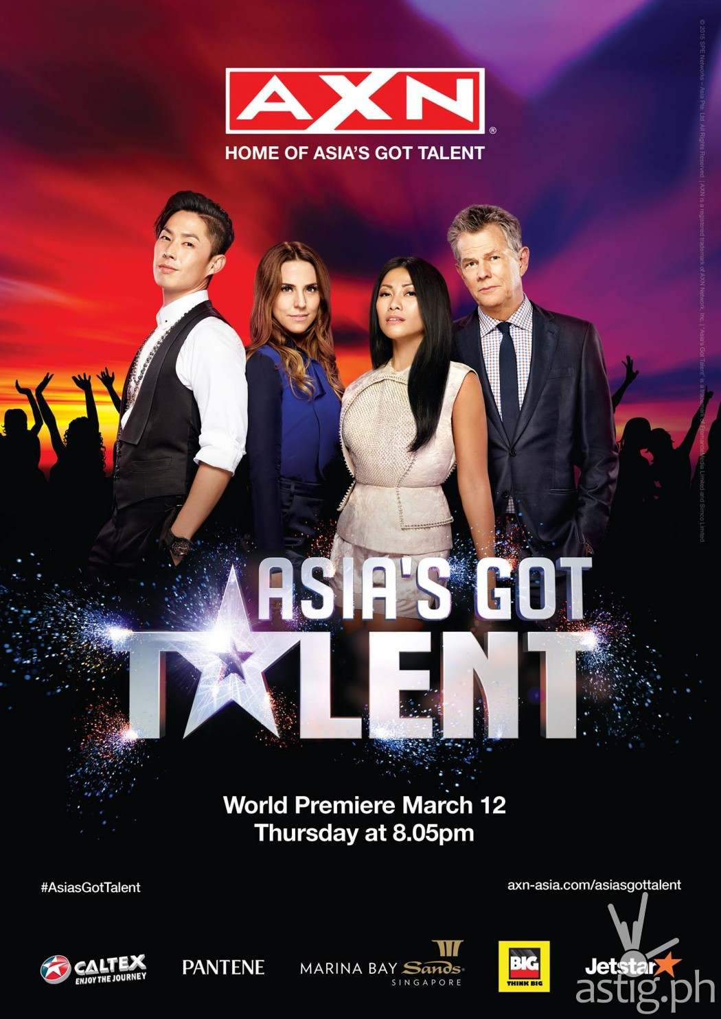 Asia's Got Talent premiers on AXN ASTIG.PH