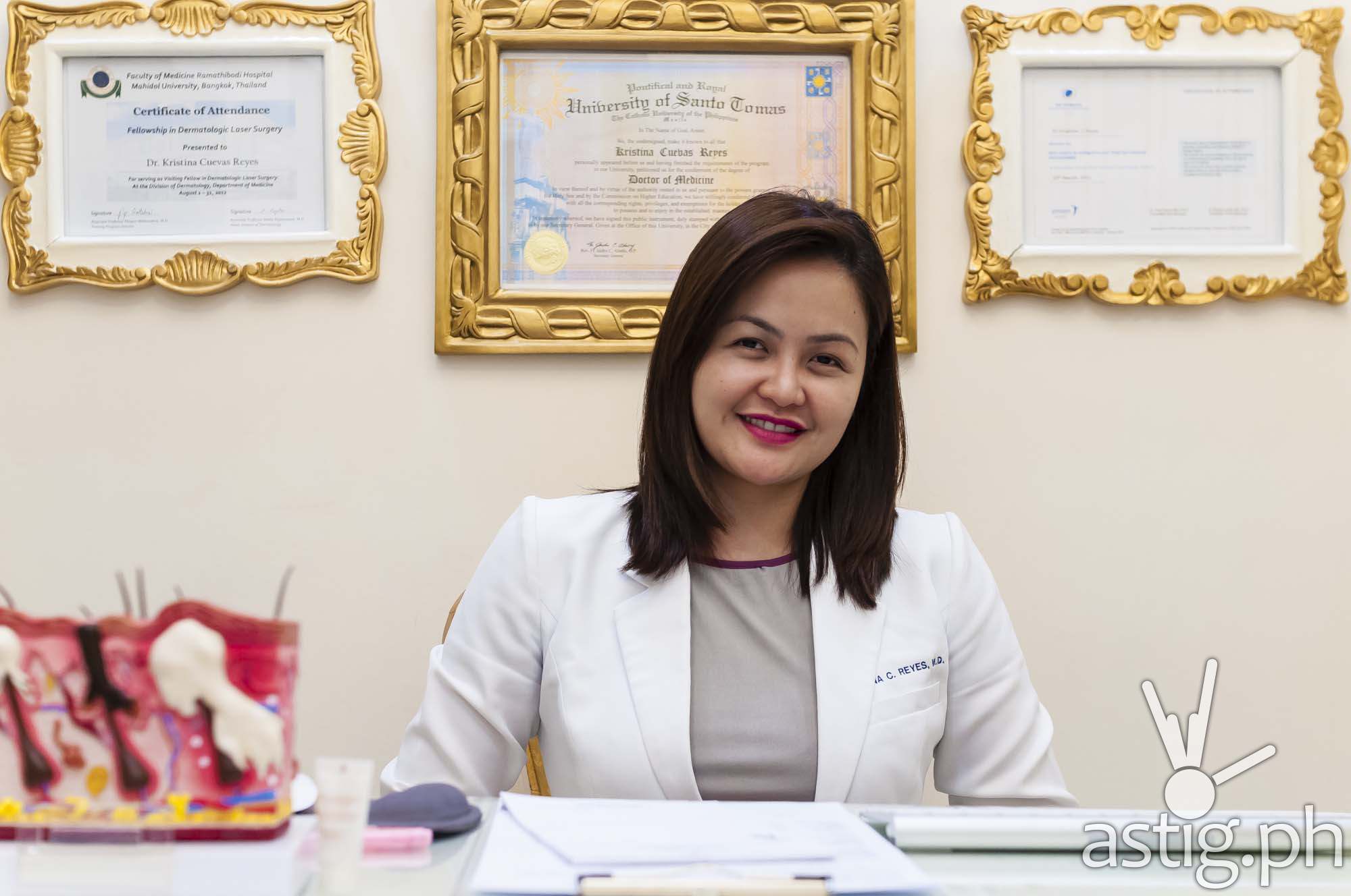 Luminisce dermatological clinic is the brainchild of Dr Kaycee Reyes