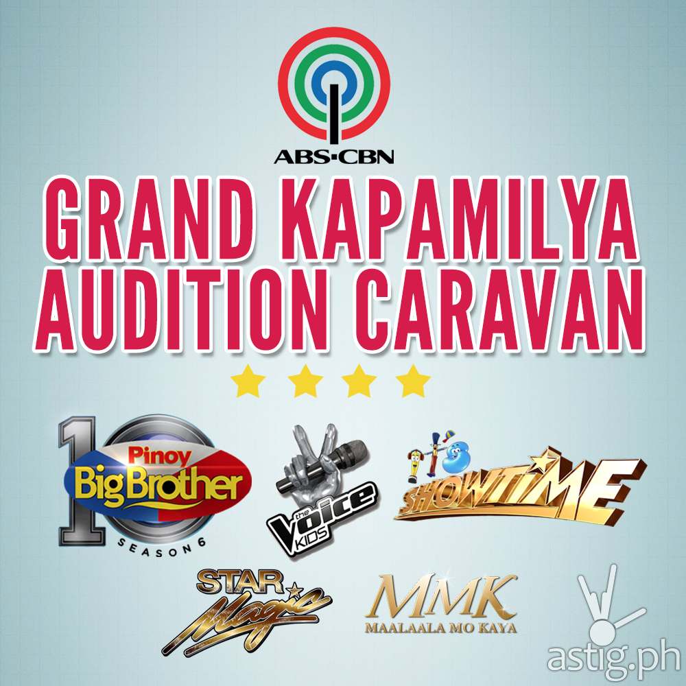 Grand Kapamilya Audition Caravan---PBB, The Voice Kids, It's Showtime, Star Magic, MMK