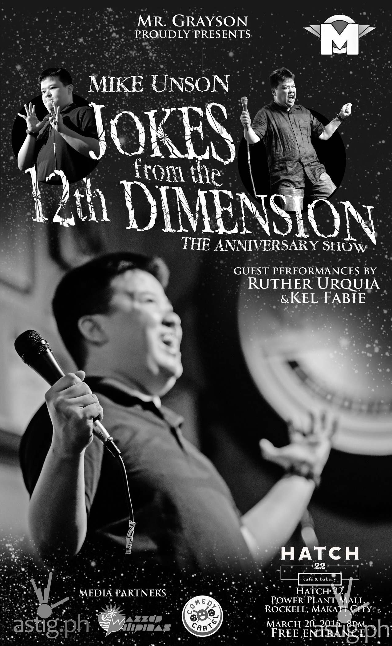 Mike Unson Jokes from the 12th Dimension The Anniversary Show