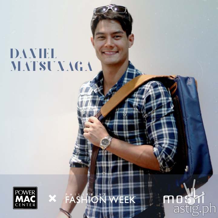 ​Model, endorser, and athlete Daniel Matsunaga enthuses about Moshi, his go-to brand for that stylish bag that complements his well-polished look. As a modern, style-conscious and cosmopolitan man, the Brazilian-Japanese is the ideal Power Mac Center brand ambassador for Moshi, whose array of accessories effortlessly fit the profile.