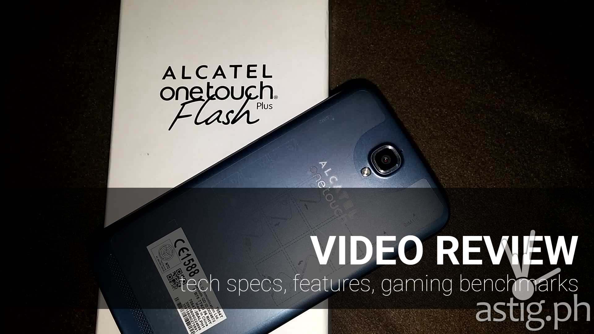 Alcatel ONETOUCH Flash Plus review video
