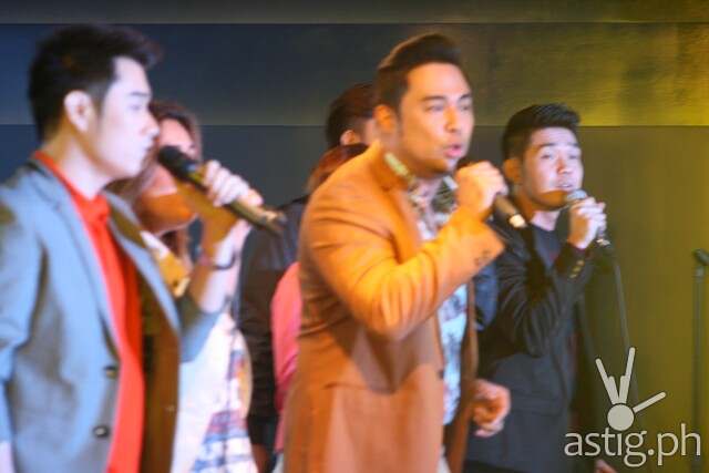 Jed Madela at the Iconic album launch
