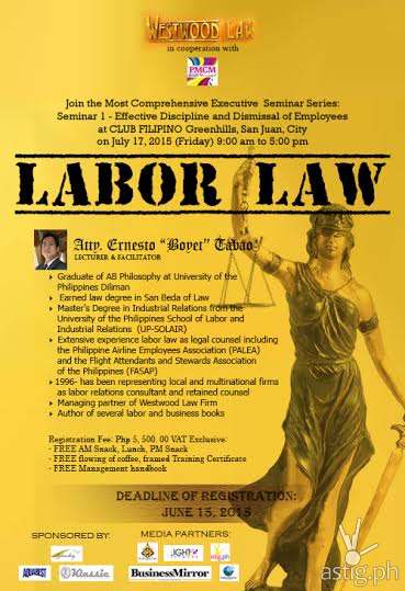 LABOR LAW Poster