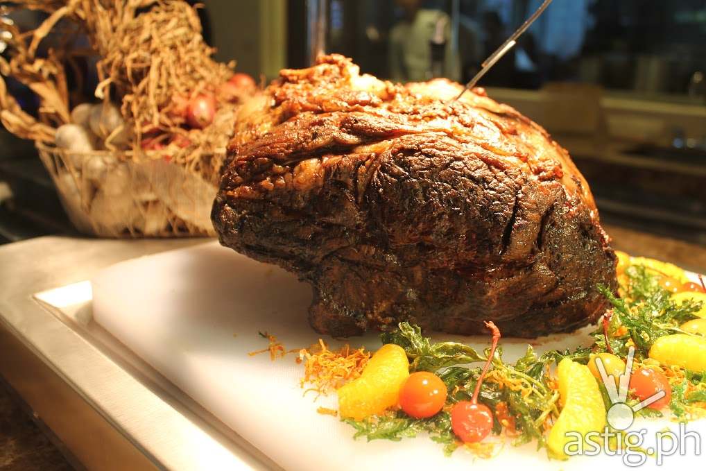 Australian Prime Rib, the Centerpiece of the Buffet at City Garden Grand Hotel Makati Spice Cafe