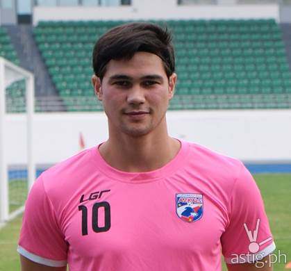 Phil Younghusband of the Philippine Azkals