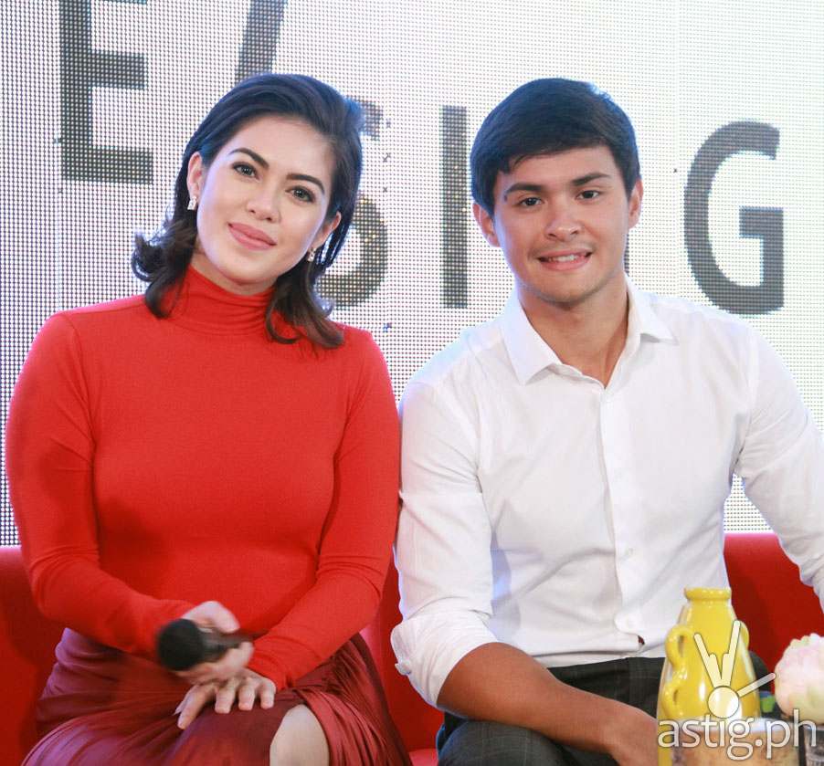 Shaina Magdayo and Matteo Guidicelli the lead stars of Cinema One's first TV series Single Single premiering this August 29