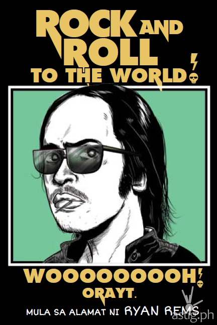 Ryan Rems book cover Rock and Roll to the World Woooooooh Orayt!