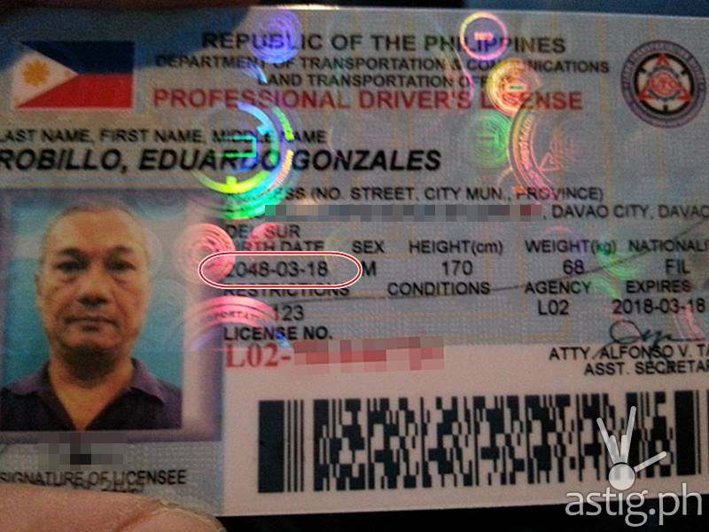 LTO driver's license renewal