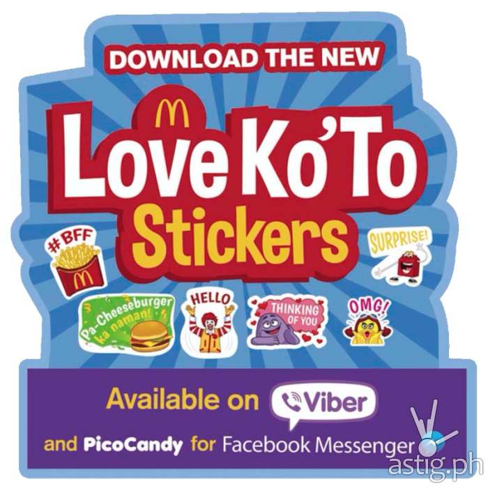 McDo Viber Stickers