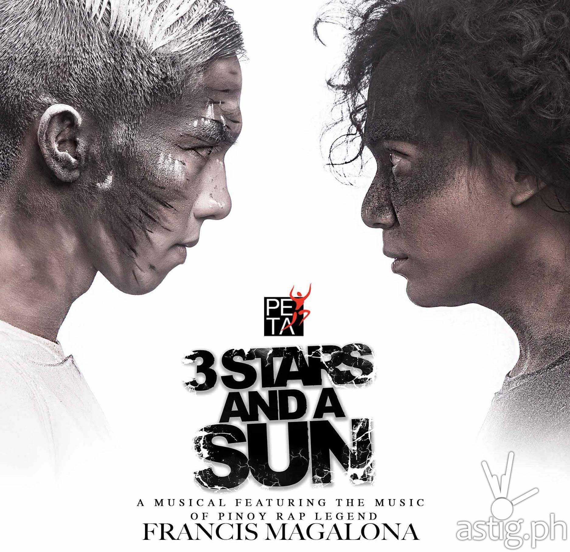 3 Stars and a Sun rap-musical by PETA featuring the music of Francis Magalona