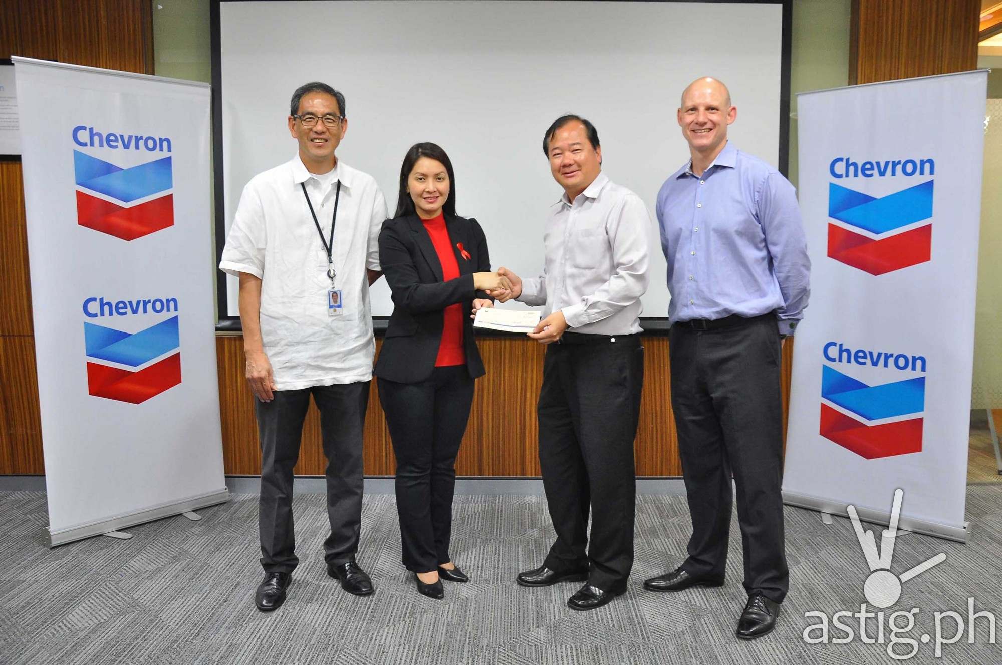 Chevron donates P1 million to Red Cross for rebuilding communities damaged by Typhoon Lando