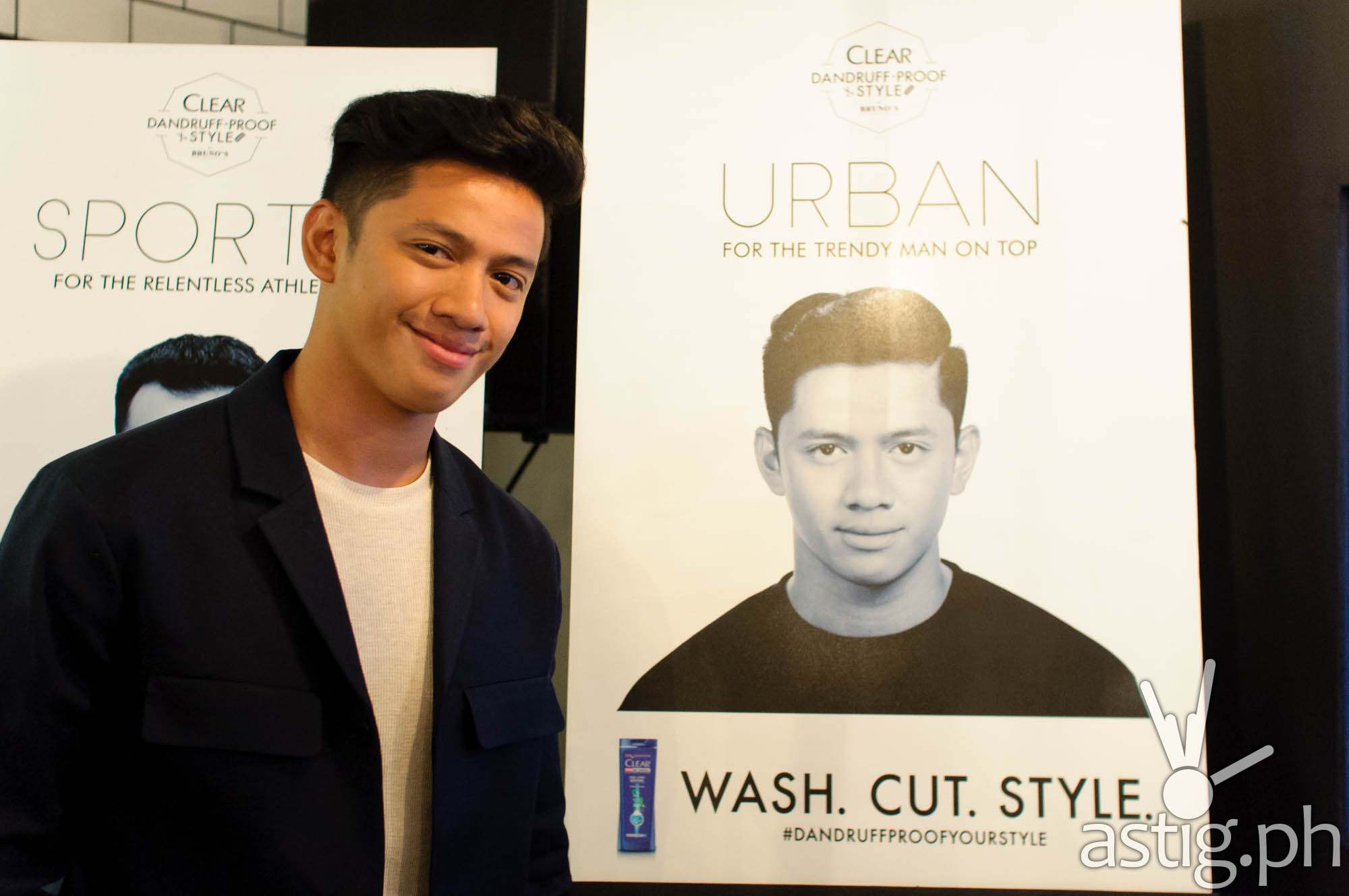 David Guison for Bruno's Barbers and CLEAR