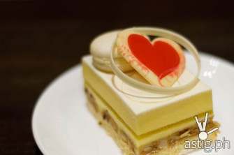 White Chocolate Brownie Cake (P250) - Crema at Marriott Grand Ballroom
