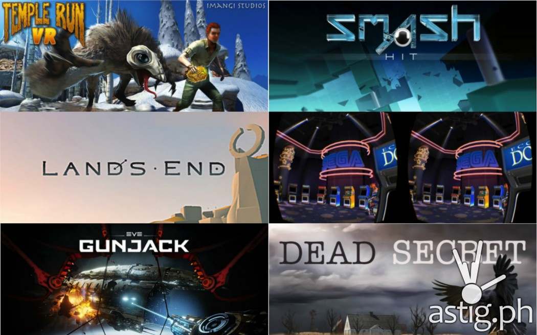 best games for the Samsung Gear VR