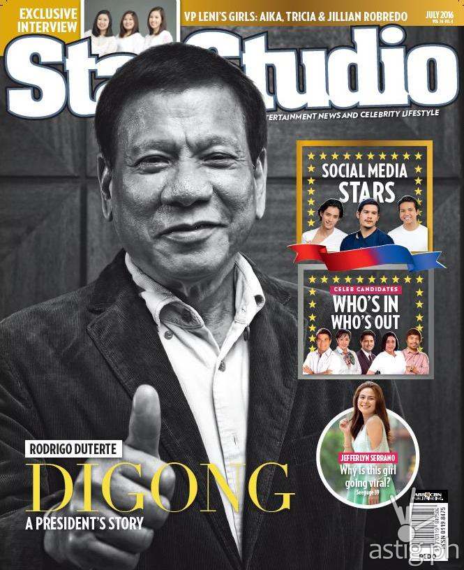 President Duterte StarStudio Cover