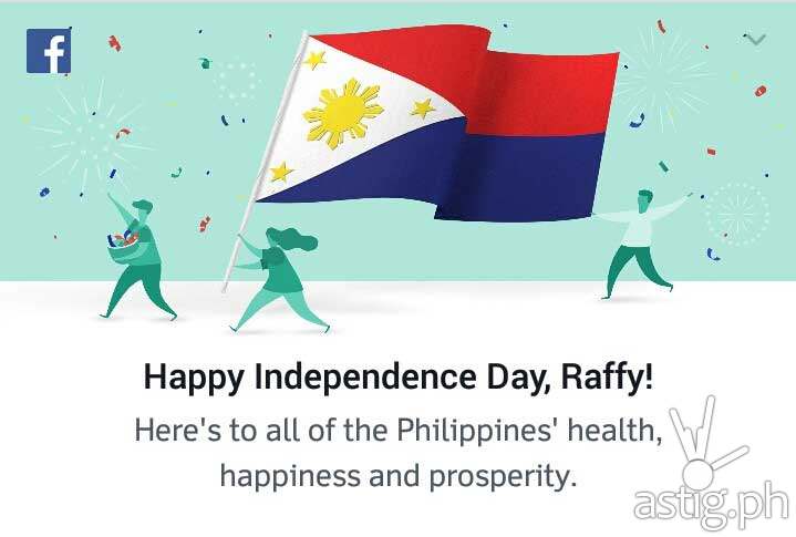 facebook philippine flag independence day