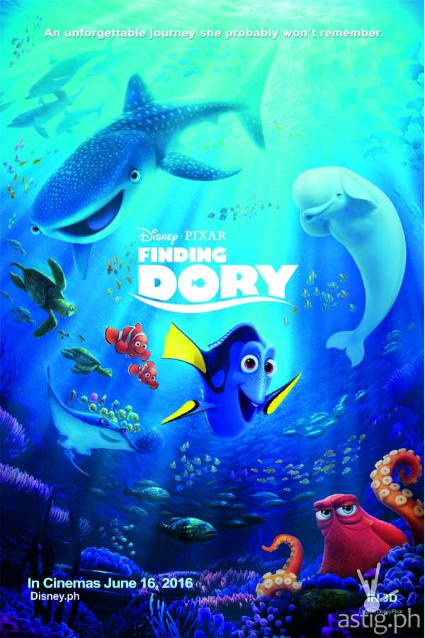 finding dory poster