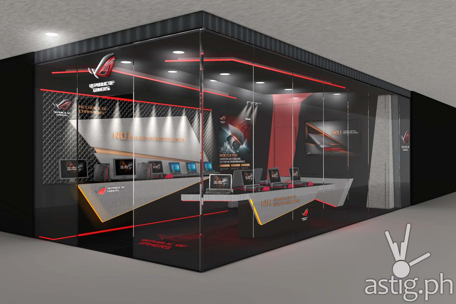 Asus Rog Concept Store Opens In Sm Megamall Astigph 2167