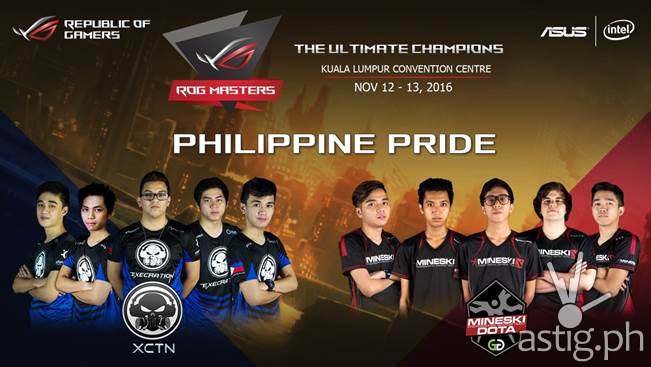 Execration and Mineski reps PH in DOTA2 world championship
