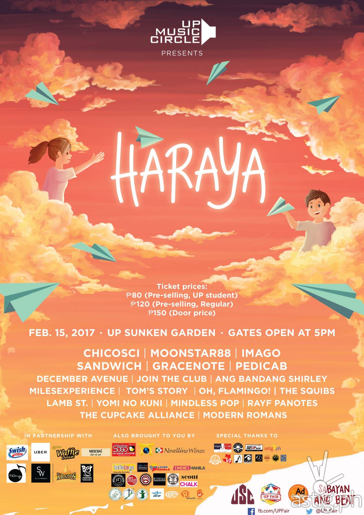 HARAYA UP Fair 2017 poster