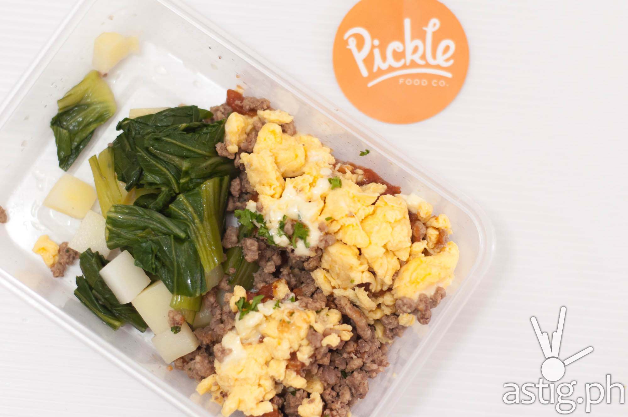 High protein meal from Pickle Philippines