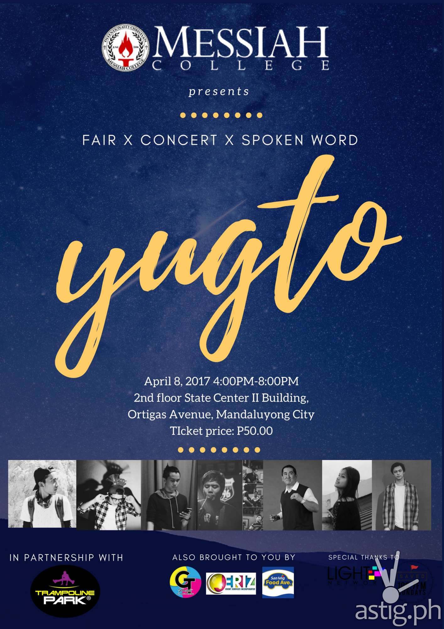 Yugto event poster