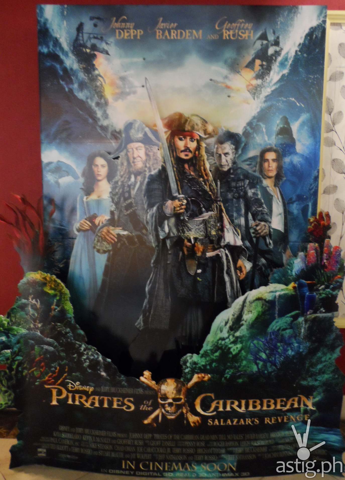 Pirates of the Carribean poster