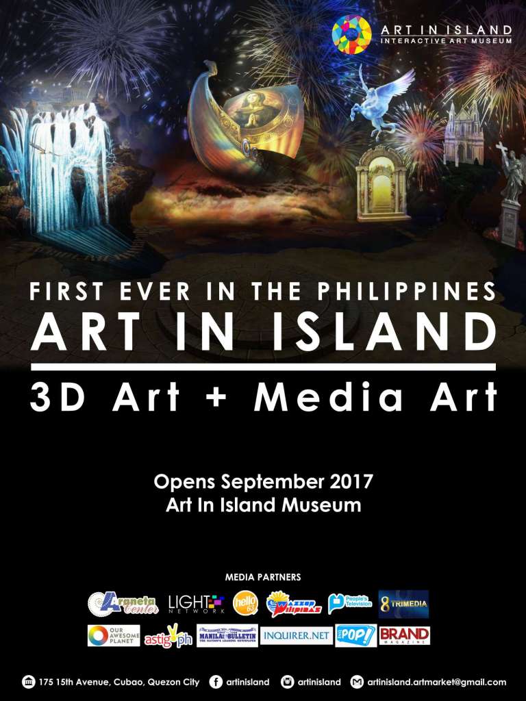 Colorful Life 2017 Art in Island Mural Competition event poster