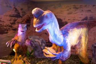 Oviraptor - Dinosaurs Around The World exhibit - Mind Museum BGC