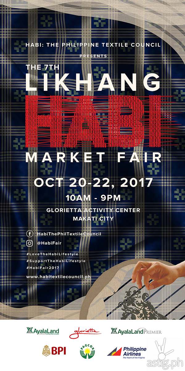The Ninth Likhang HABI Market Fair Opens on October 11 at Glorietta 3