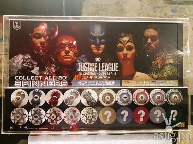 7-Eleven Justice League Fidget Spinners