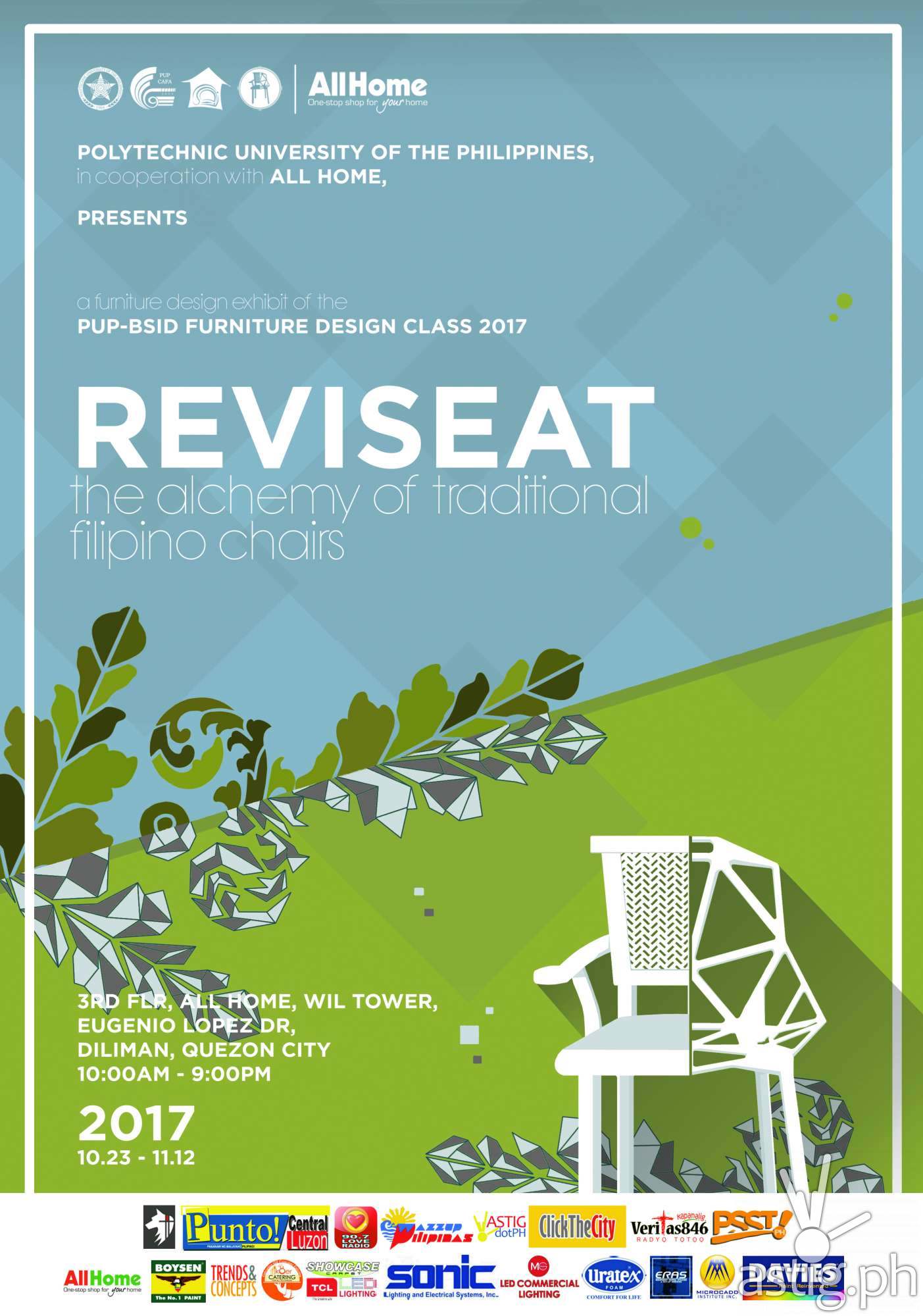 revi-seat event poster