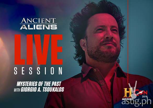 History Con 2018: Ancient Aliens producer Giorgio A. Tsoukalos in Manila this August! [event]