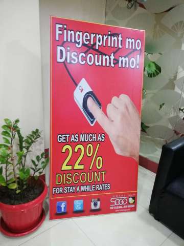 Hotel Sogo fingerprint discount