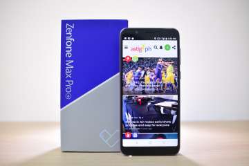 ASUS Zenfone Max Pro M1 front with box