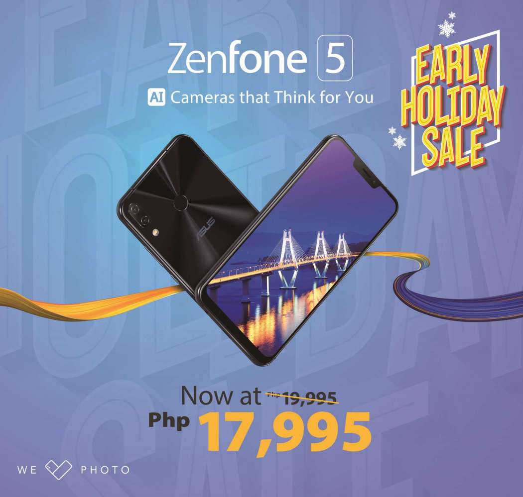 ZenFone 5 Holiday Sale