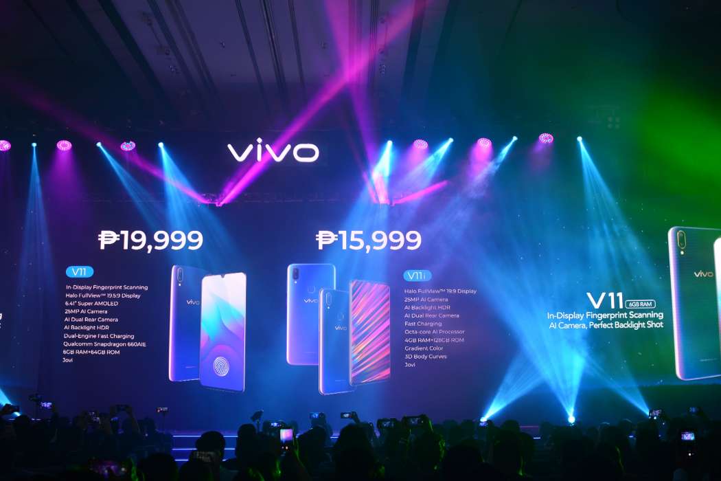Vivo V11 Vivo V11i launch Philippines