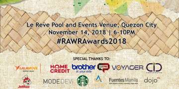 RAWR Awards 2018 Poster