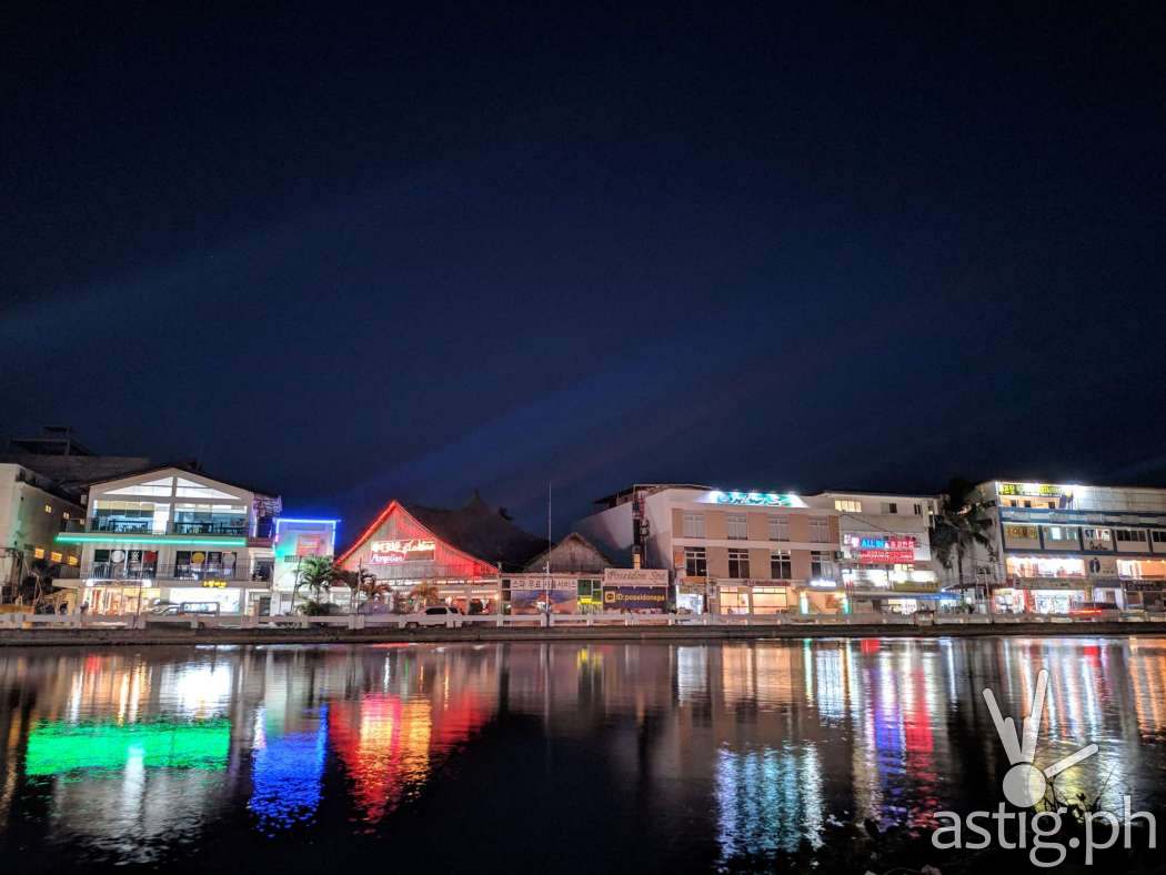 Night shot - Boracay Philippines re-opening smartphone photo taken on an ASUS ZenFone 5 by Den Uy of TechKuya