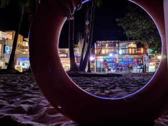 Night shot - Boracay Philippines re-opening smartphone photo taken on an ASUS ZenFone 5 by Den Uy of TechKuya