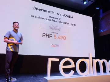 Eason de Guzman, PR Manager for Realme Philippines - Realme C1 Philippine launch