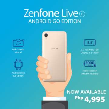 ASUS Launches its first Android GO ZenFone!