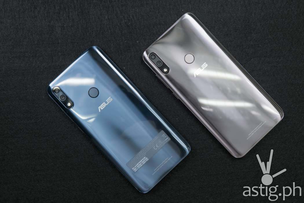 Blue and silver ASUS ZenFone Max Pro M2 (Philippines)