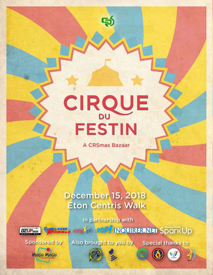 CRSmas Bazaar: Cirque du Festin [event] | ASTIG.PH