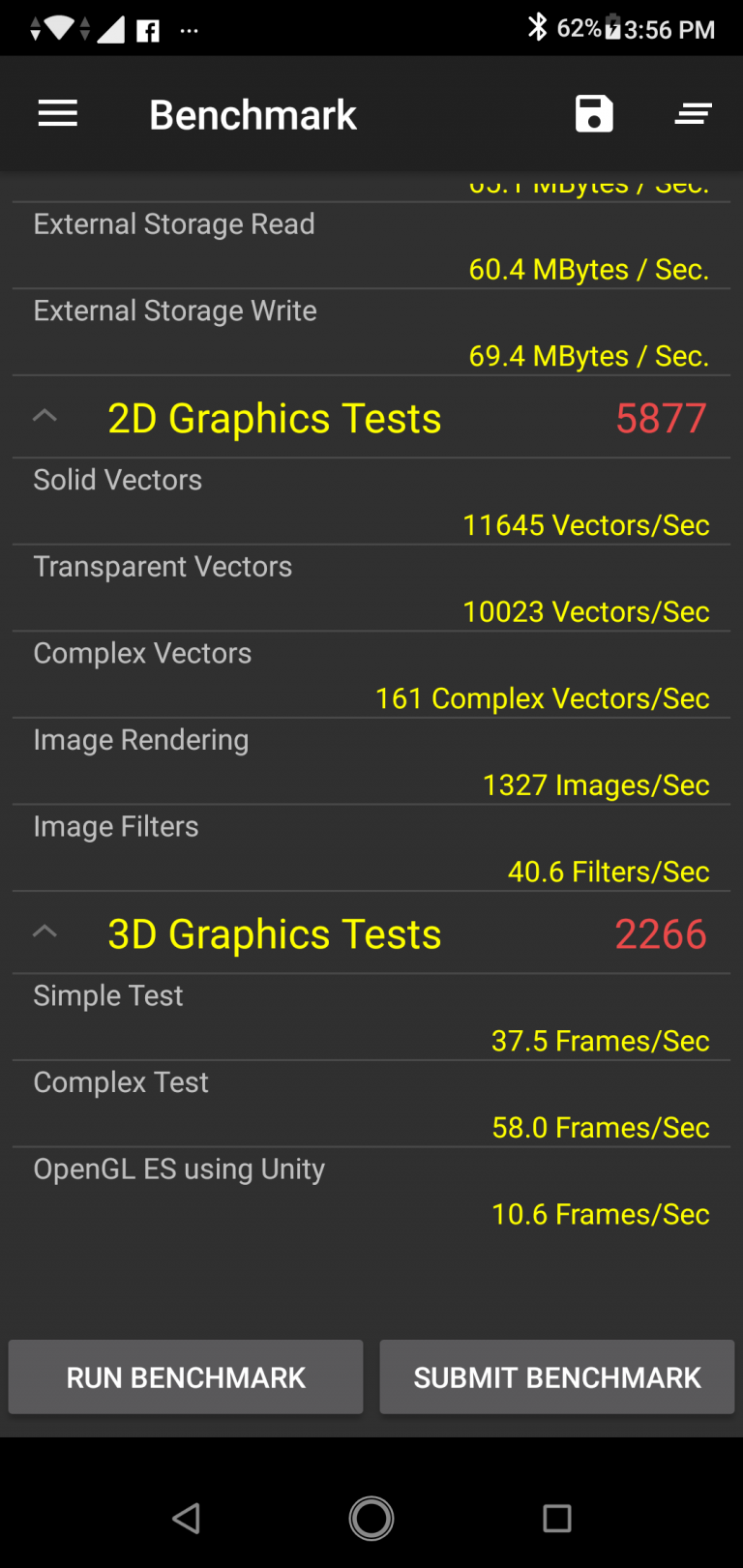 ZenFone Max Pro M2 performance benchmark results - PassMark